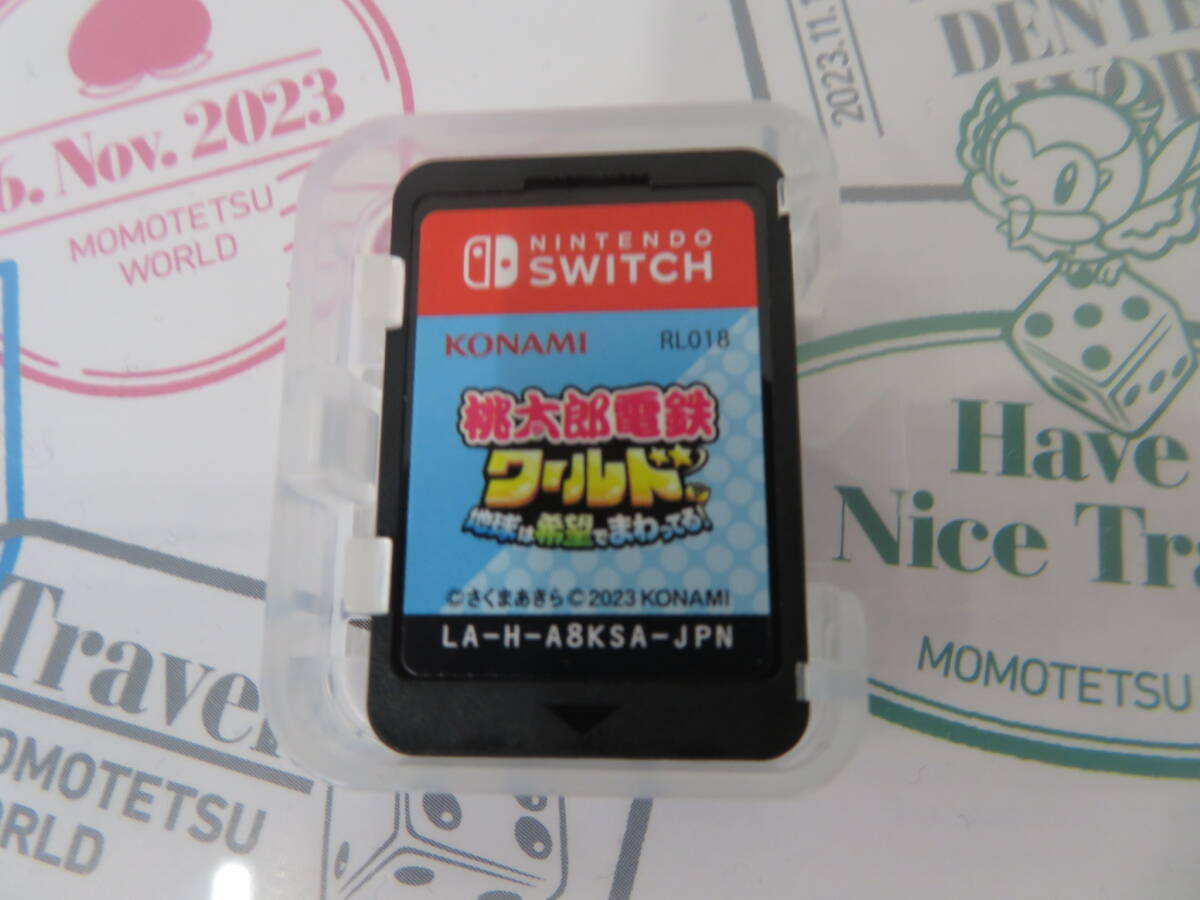 Nintendo Switch ニンテンドースイッチ 桃太郎電鉄ワールド 地球は希望でまわってる！ 激安1円スタート_画像4
