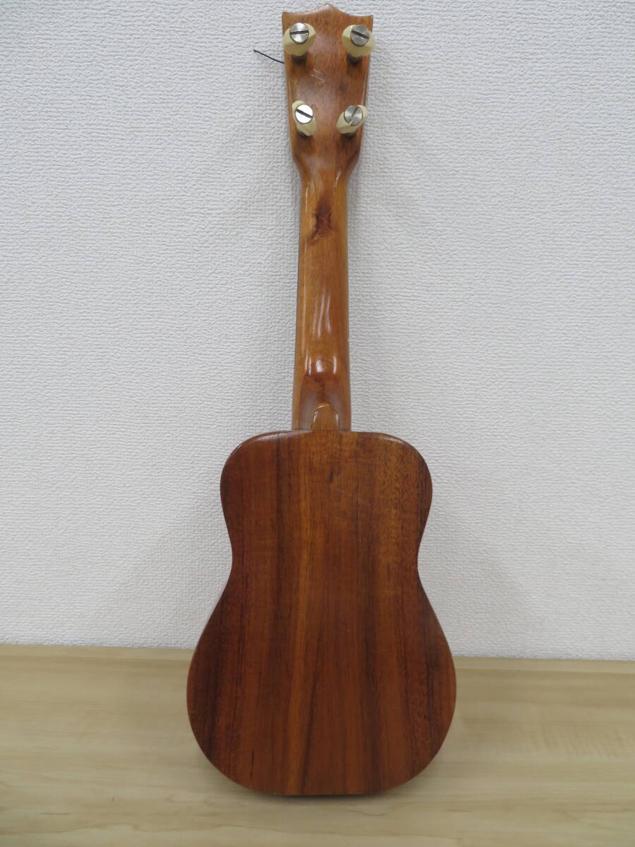 kamaka ukulele HANDCRAFTED カマカ ウクレレ 弦長約36cm 全長約52cm ハードケース付 楽器 音楽 現状品 激安1円スタートの画像7