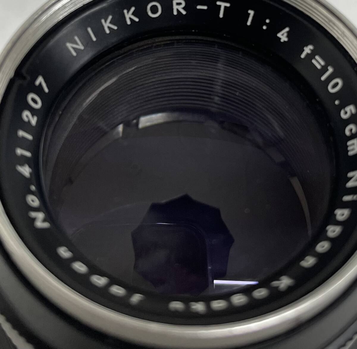 ＃2419 Nikon/ニコン NIKKOR-T 1:4 f=10.5cm レンズ 日本光学/NIPPON KOGAKU_画像7