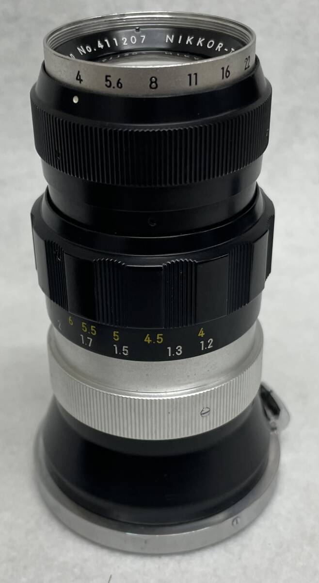 ＃2419 Nikon/ニコン NIKKOR-T 1:4 f=10.5cm レンズ 日本光学/NIPPON KOGAKU_画像4