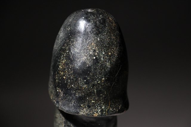 * император *. метеорит мужчина корень общая длина примерно 25.2.( осмотр ). металлический скульптура .......... предмет старый .