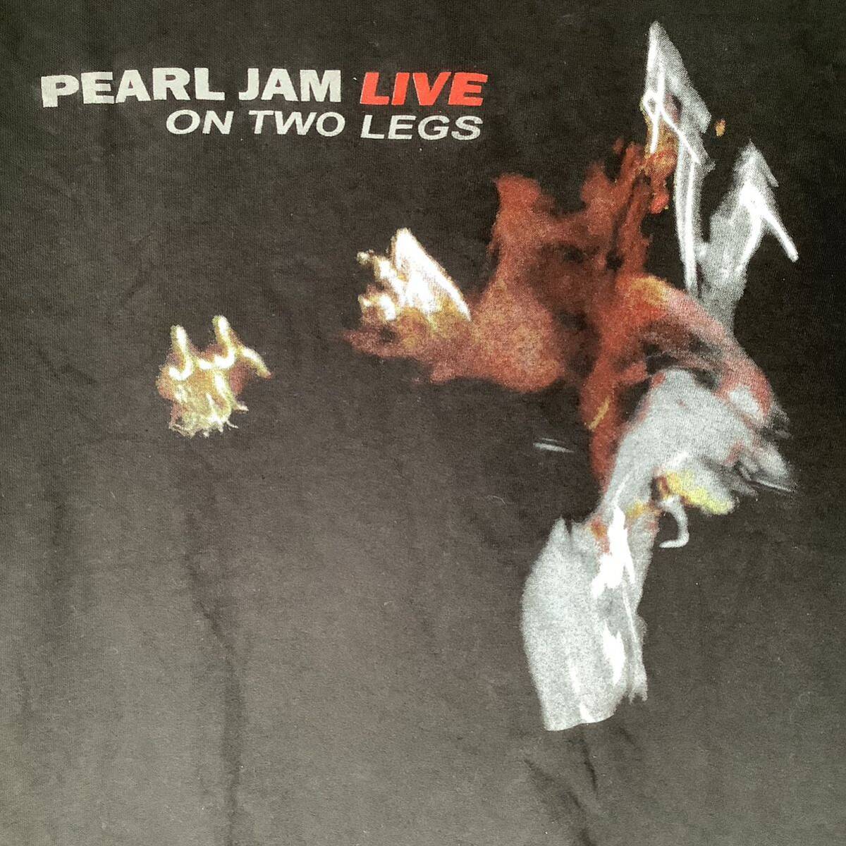 当時もの 1998 Pearl Jam On Two Legs ツアー BG製 ヴィンテージ Tシャツ 80s 90s ロック パールジャム _画像3