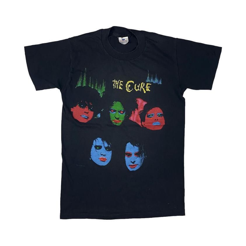 当時もの 1988 THE CURE In Between Days ツアー HANDTEX製 80s 90s ヴィンテージ Tシャツ 英国 ロック オルタナティブ_画像1