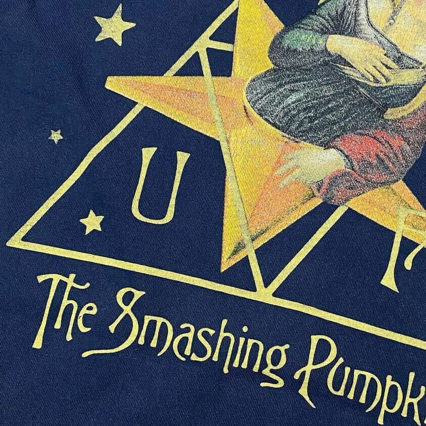  в это время было использовано 1995 The Smashing Pumpkins Mellon Collie And The Infinite Sad 80s 90s Vintage футболка блокировка Alterna tib
