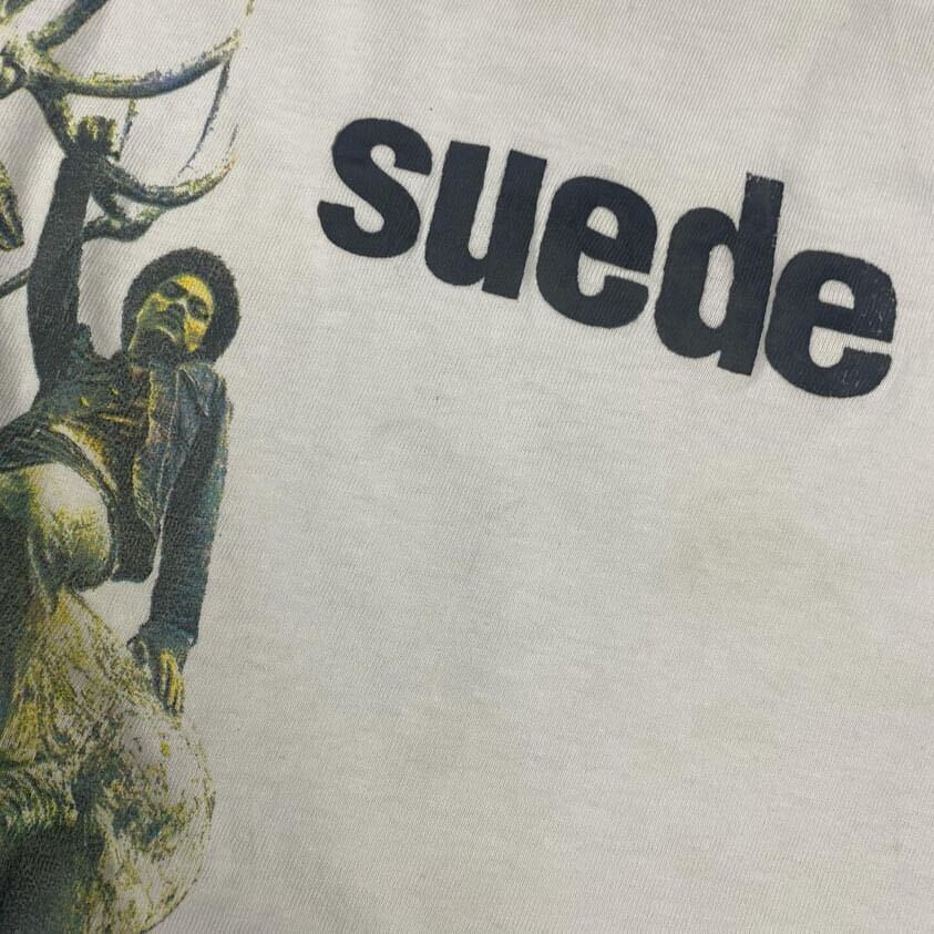当時もの 1990s Suede ONEITA製 サイズXL 英国 ヴィンテージ Tシャツ 80s 90s ロック バンド_画像6