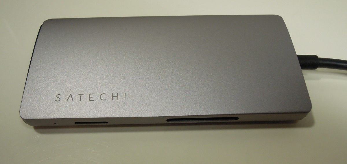 Satechi V2 マルチ USB-C ハブ 8-in-1◆スペースグレイ◆MacBook Pro◆HDMI 4K 60Hz対応