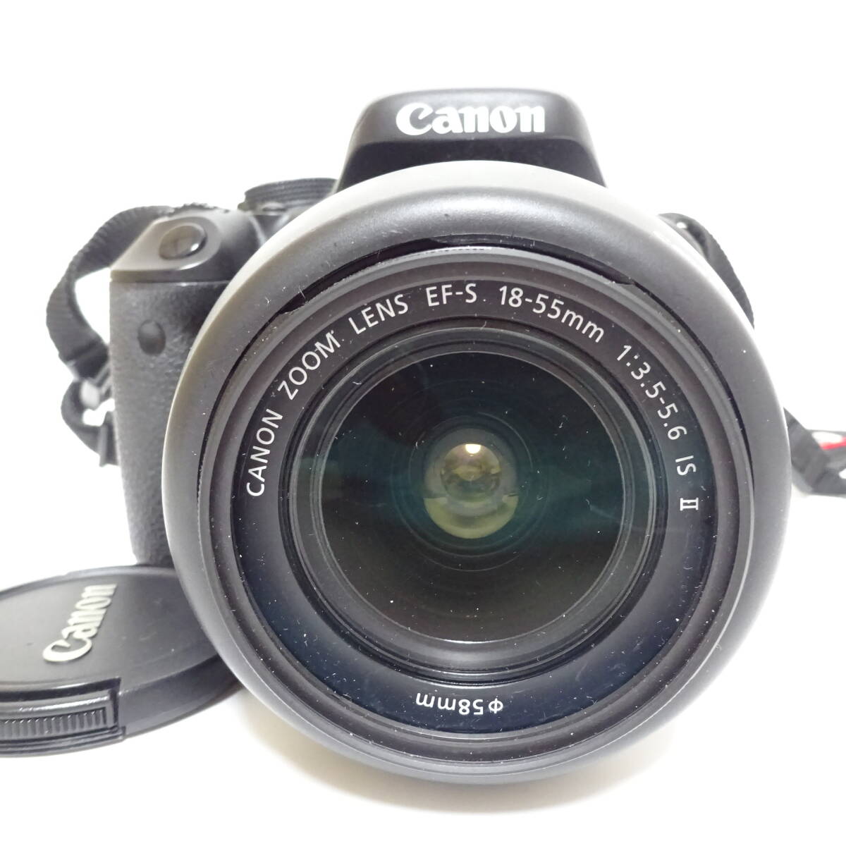 キャノン kiss X5 デジタル一眼カメラ 10-18mm 18-55mm レンズ アクセサリーおまとめセット 通電確認済 80サイズ発送 KK-2681853-283-mrrzの画像2