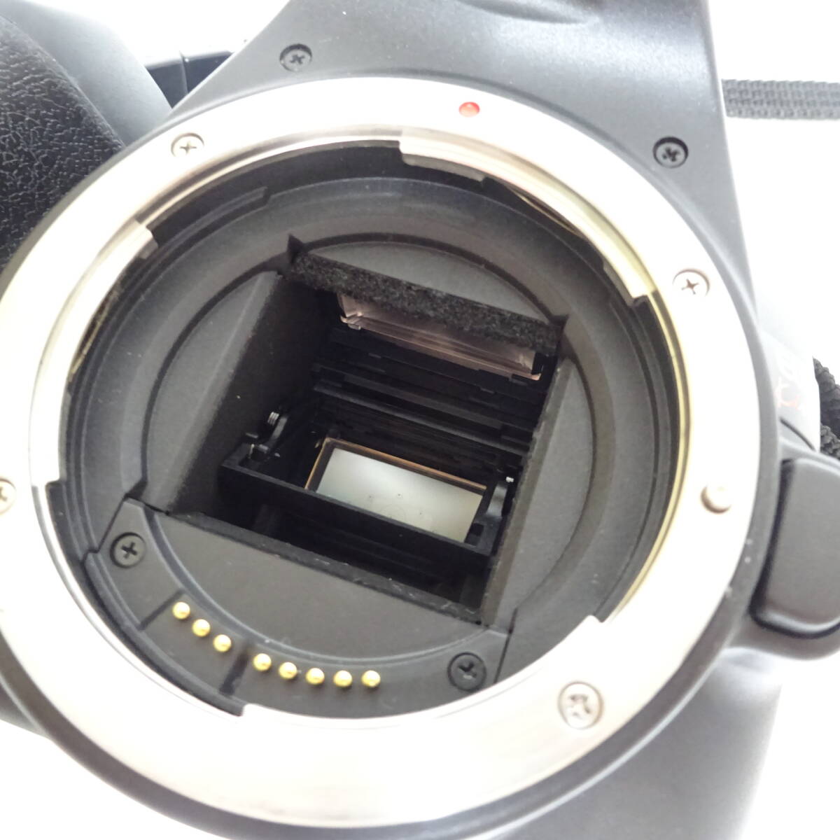キャノン EOS kiss X10 デジタル一眼カメラ 18-200mm 1:3.5-5.6 レンズ Canon 通電確認済 80サイズ発送 KK-2644776-191-mrrzの画像3
