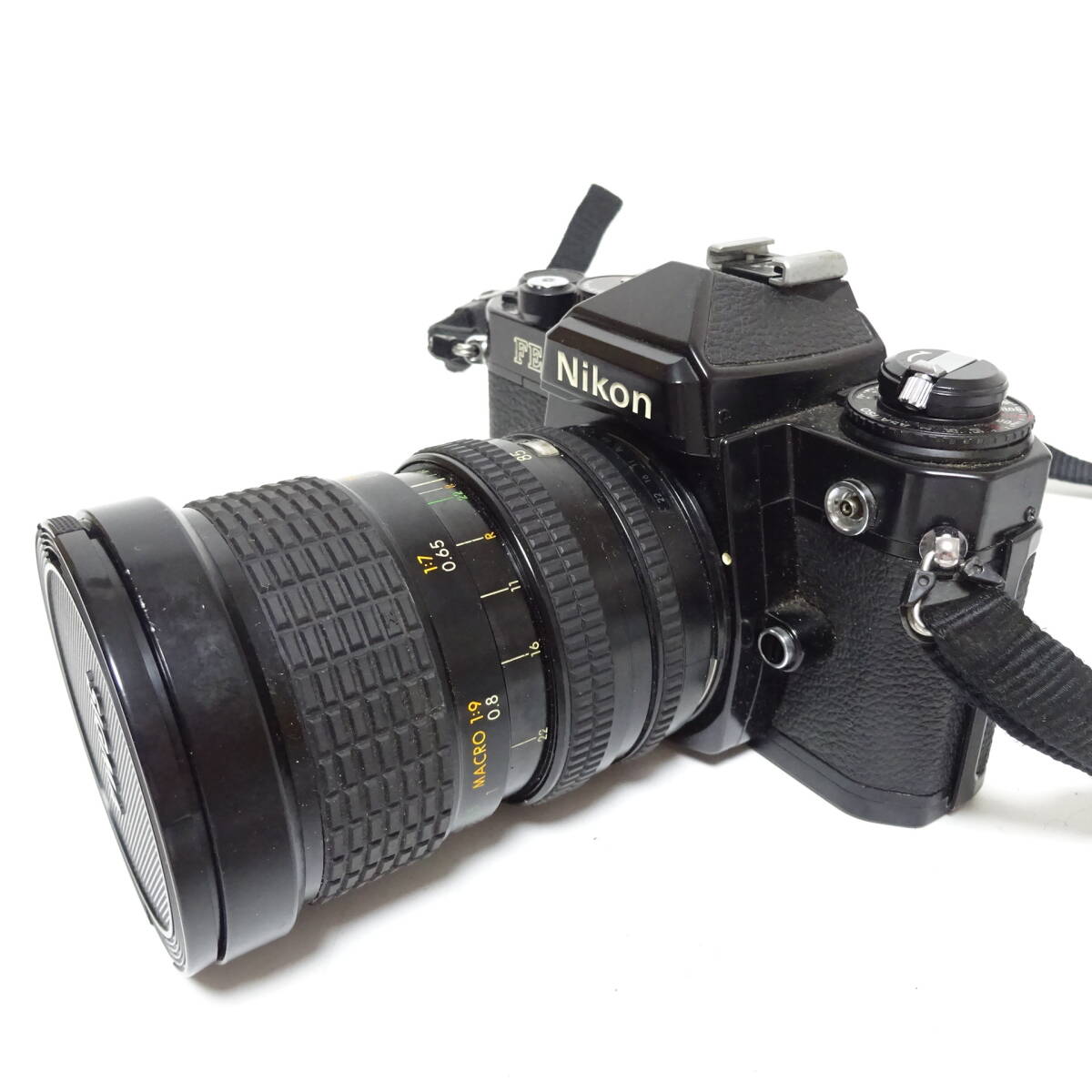 ニコン FE2 フィルム一眼カメラ 1:3.5-4.5 f=28-85mm レンズ Nikon 動作未確認 ジャンク品 80サイズ発送 KK-2627643-098-mrrzの画像5
