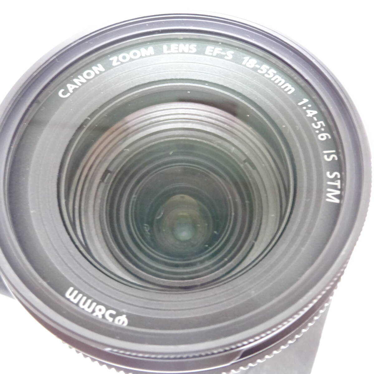 キャノン EOS kiss X10i デジタル一眼カメラ 18-55mm 1:4-5.6 55-250mm 1:4-5.6 レンズ 通電確認済 80サイズ発送 KK-2643445-058-mrrzの画像3