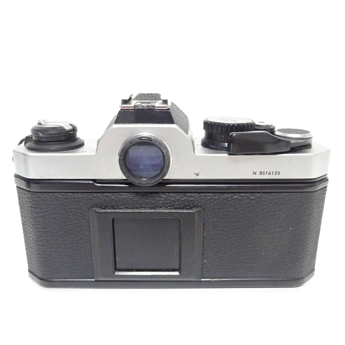 ニコン FM2 フィルム一眼カメラ 55mm 1:2.8 28mm 1:3.5 レンズ Nikon 動作未確認 ジャンク品 80サイズ発送 KK-2649080-098-mrrzの画像6