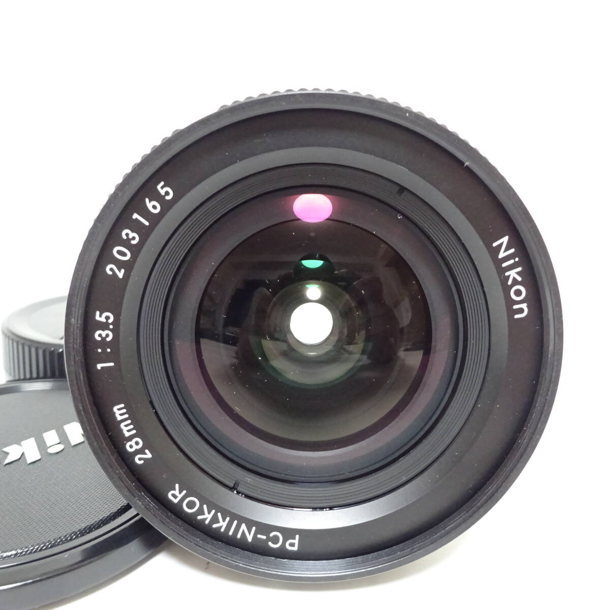 ニコン FM2 フィルム一眼カメラ 55mm 1:2.8 28mm 1:3.5 レンズ Nikon 動作未確認 ジャンク品 80サイズ発送 KK-2649080-098-mrrzの画像9