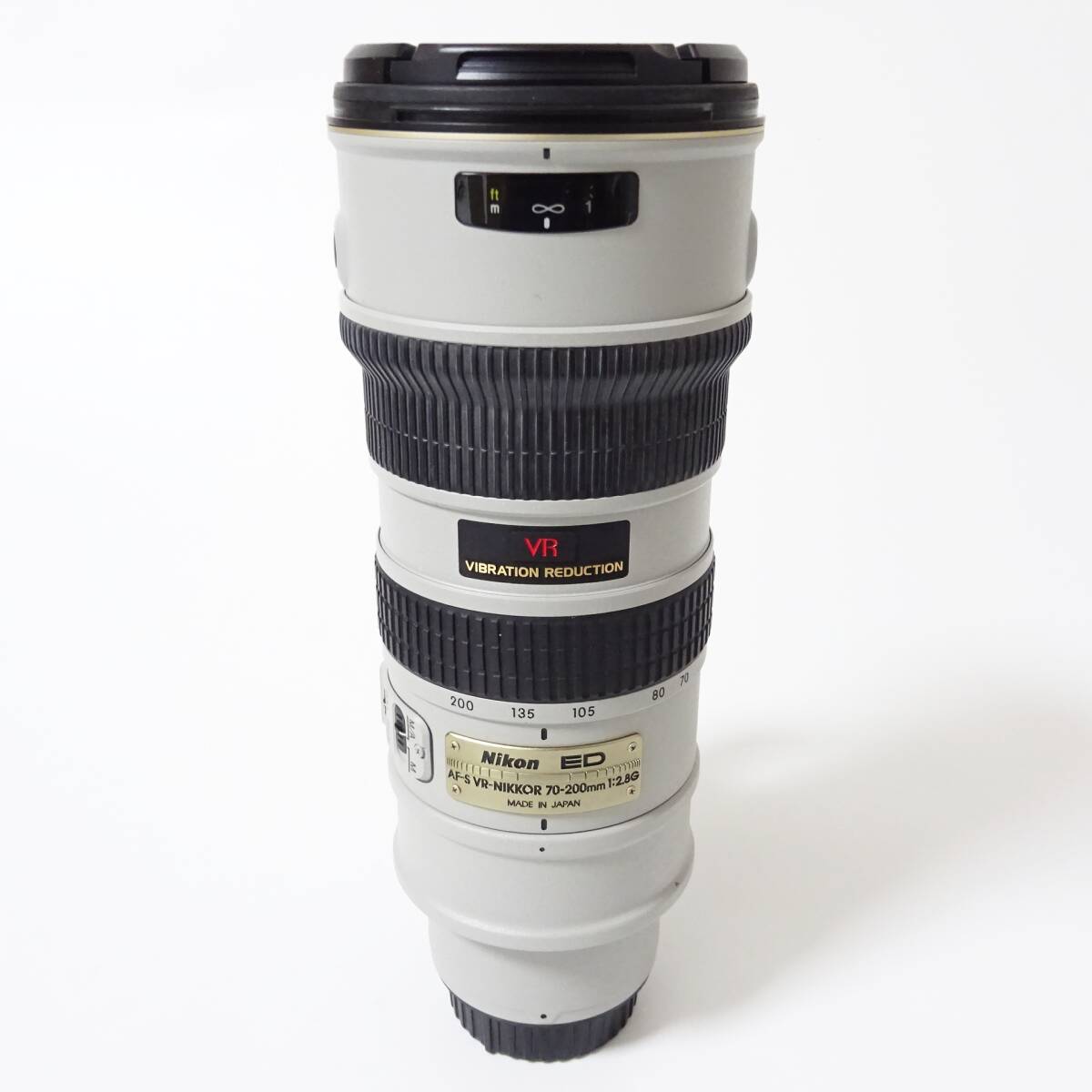 ニコン AF-S NIKKOR 70-200mm 1:2.8 G カメラレンズ Nikon ソフトケース付 動作未確認 ジャンク品 80サイズ発送 KK-2654763-84-mrrz_画像2