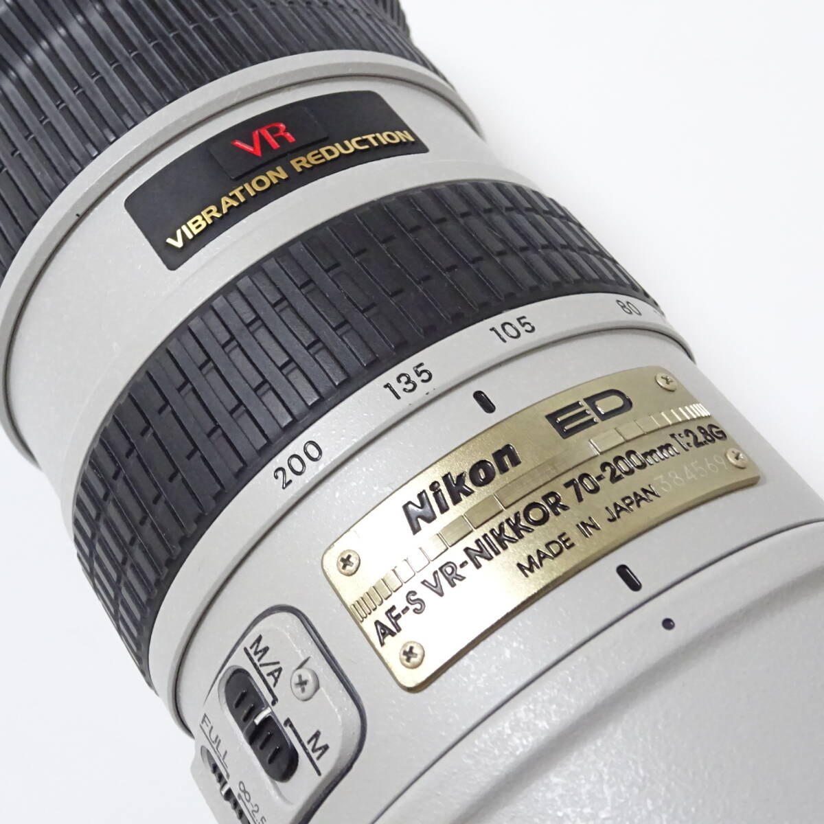  Nikon AF-S NIKKOR 70-200mm 1:2.8 G camera lens Nikon soft case attaching operation not yet verification junk 80 size shipping KK-2654763-84-mrrz