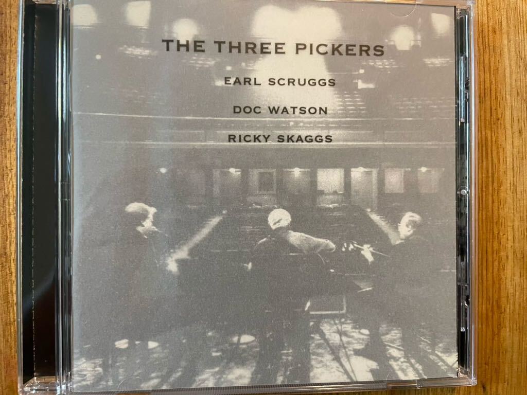 CD EARL SCRUGGS. DOC WATSON. RICKY SKAGGS / THE THREE PICKERS_画像1