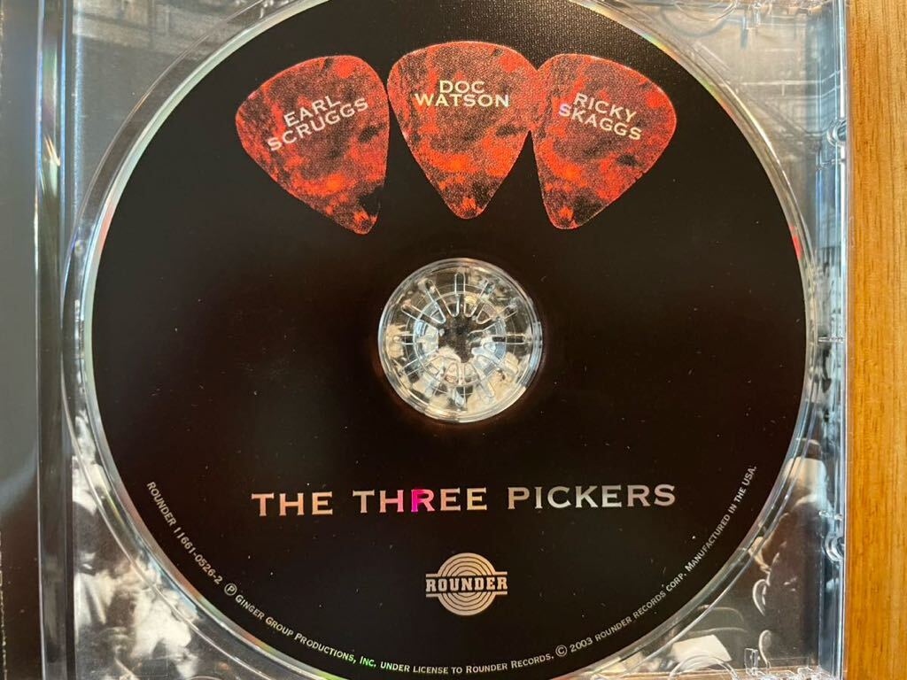 CD EARL SCRUGGS. DOC WATSON. RICKY SKAGGS / THE THREE PICKERSの画像4