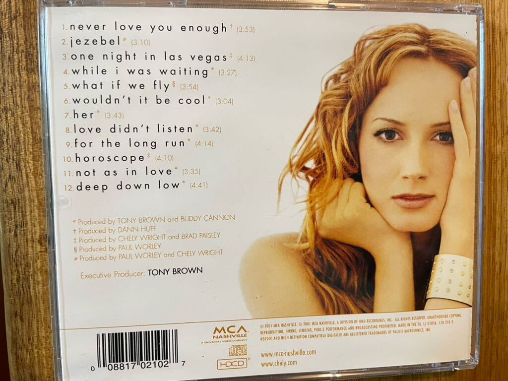 CD CHELY WRIGHT / NEVER LOVE YOU ENOUGHの画像4