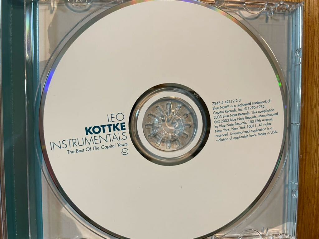 CD LEO KOTTKE / INSTRUMEMTALS BEST OF THE CAPITOL YEARS_画像2