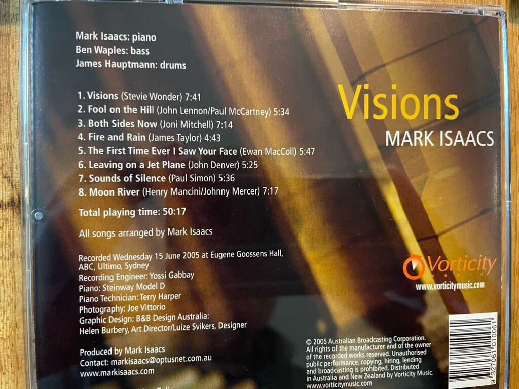 CD MARK ISAACS / VISIONS_画像3