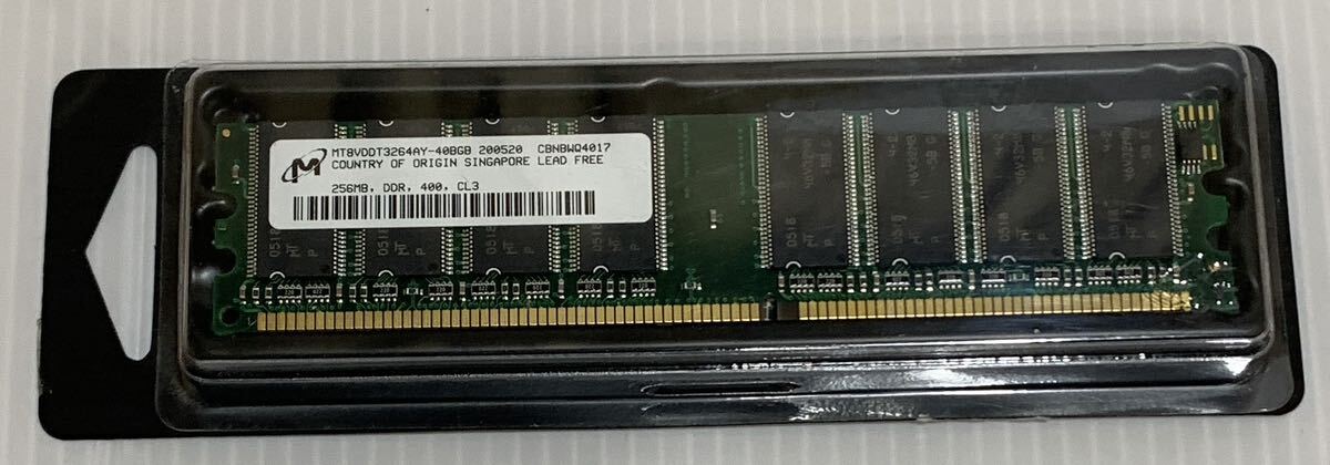 即決 送料120円 パソコン メモリー 256MB. DDR. 400.CL3_画像1