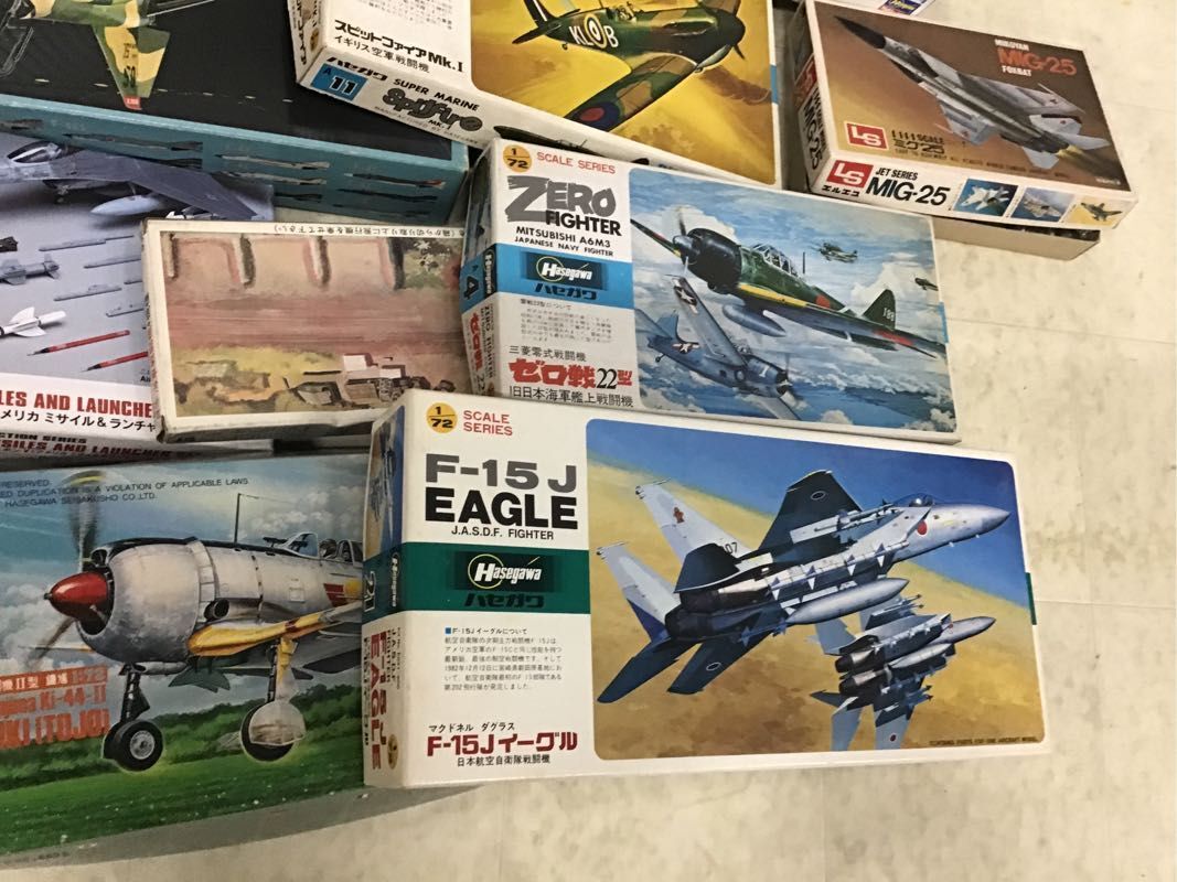 1円〜 同梱不可 ジャンク 1/72等 F-15Jイーグル、スペースシャトル オービター 他の画像3