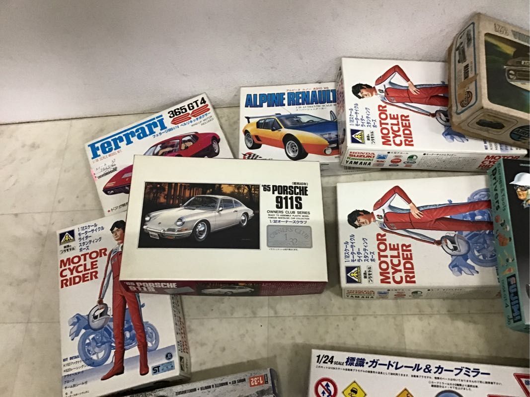 1円〜 同梱不可 ジャンク 1/32等 ‘65 ポルシェ911S 昭和40年 、ラリーメカニック セット 他の画像4