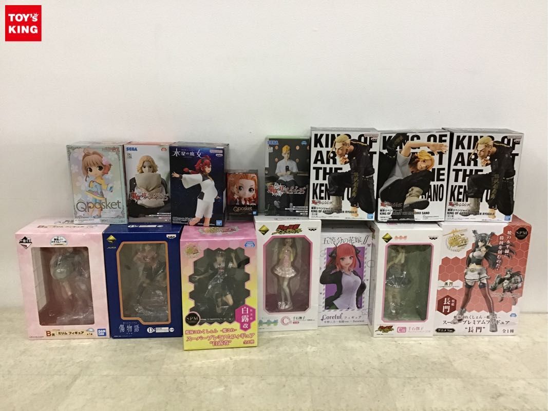 1円〜 同梱不可 ジャンク 一番くじフィギュア等 転生したらスライムだった件、傷物語、五等分の花嫁 他_画像1