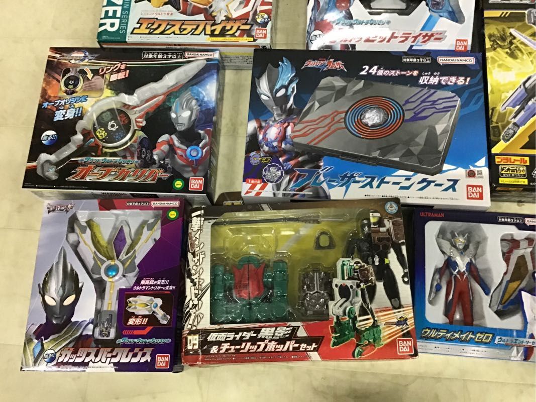 1円〜 同梱不可 ジャンク 仮面ライダー鎧武 大橙丸、劇場版ウルトラマンX DXベータスパーク、ウルトラマンZ ウルトラゼットライザー他_画像3