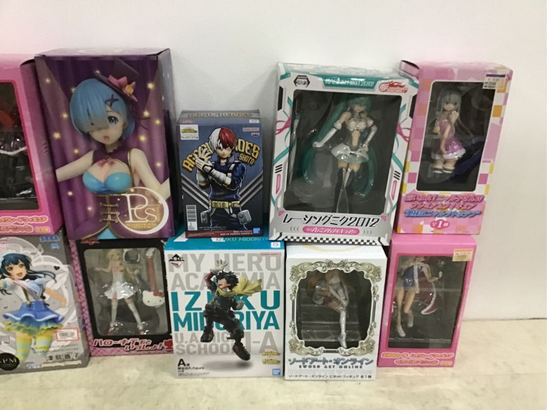 1円〜 同梱不可 ジャンク プレミアムフィギュア等 初音ミク、這いよれ!ニャル子さん、生徒会の一存 他_画像2