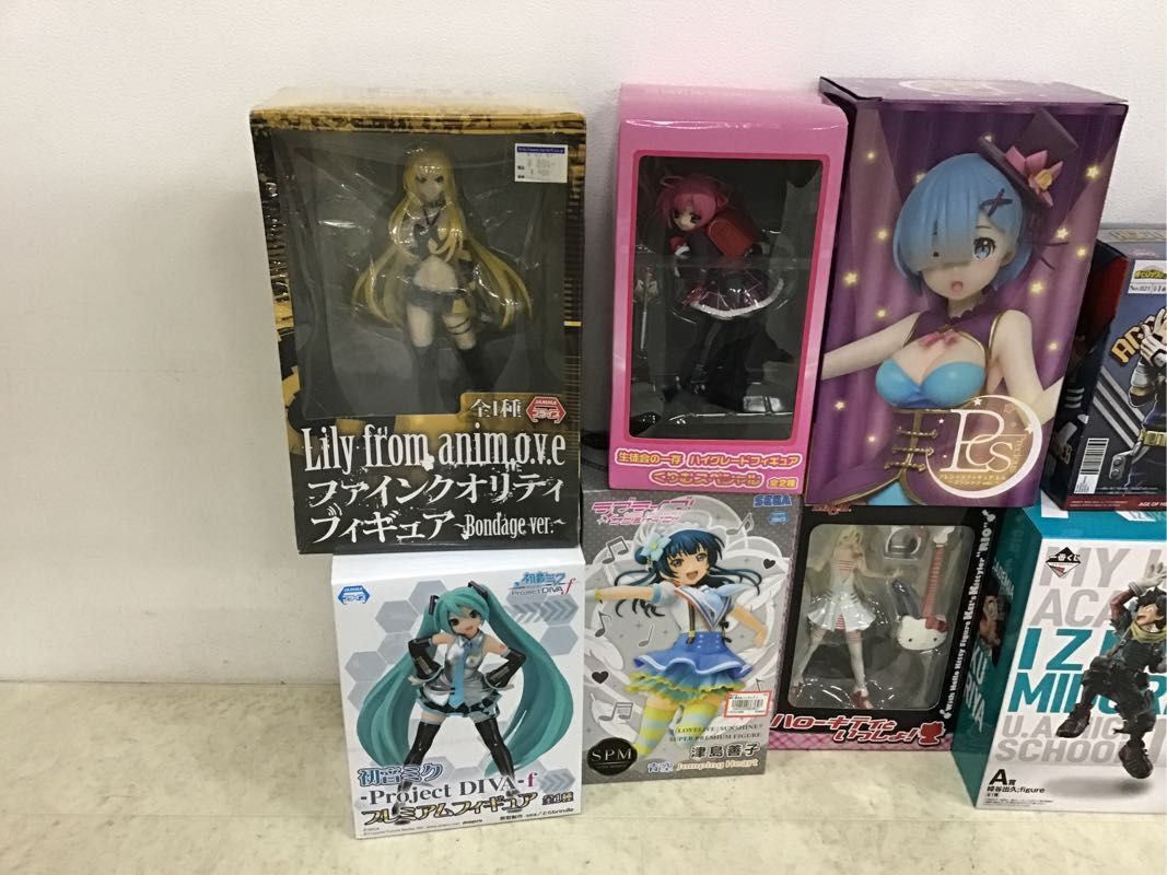 1円〜 同梱不可 ジャンク プレミアムフィギュア等 初音ミク、這いよれ!ニャル子さん、生徒会の一存 他_画像3