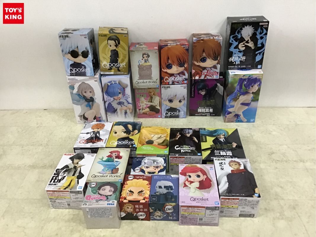 1 jpy ~ including in a package un- possible Junk Qposket COMBINATION BATTLE other .. around war, Evangelion,BLEACH, changer so- man etc. 