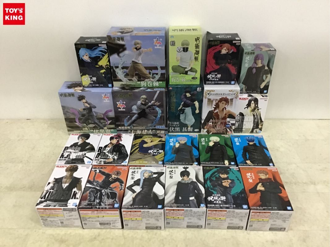 1円〜 同梱不可 ジャンク 全力造形フィギュア Luminasta 他 呪術廻戦、BLEACH、グランブルーファンタジー_画像1