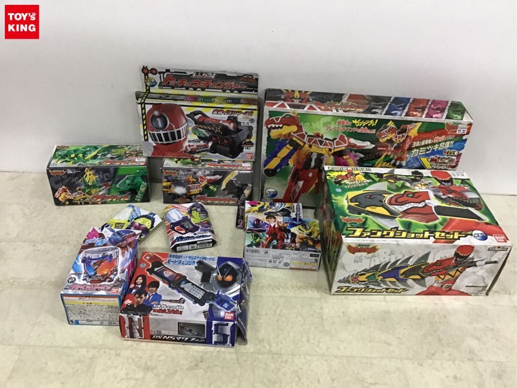 1円〜 同梱不可 ジャンク トッキュウジャー、キョウリュウジャー、仮面ライダーフォーゼ 他 トッキュウチェンジャー等_画像1