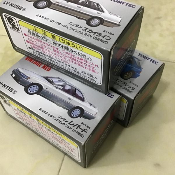 1円〜 トミカリミテッドヴィンテージNEO ホンダ NSX Type-R 1995年式、ニッサン スカイライン 4ドア HT GT パサージュツンカム24V 等_画像5