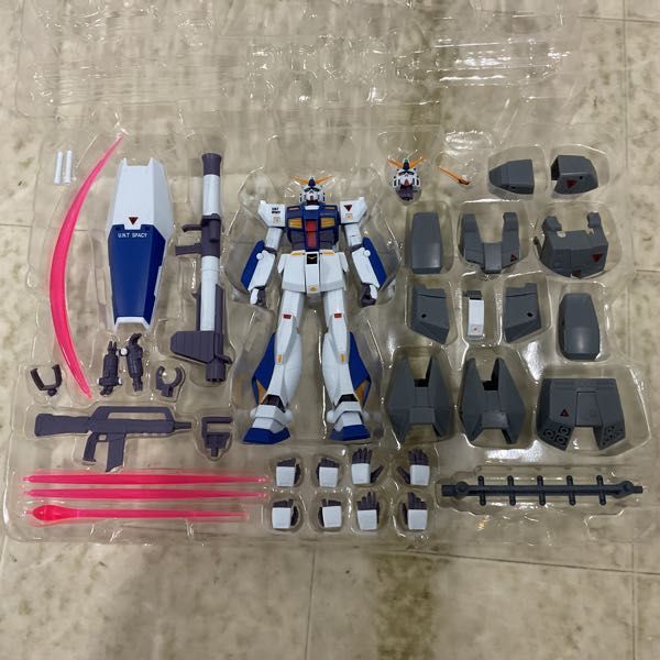 1円〜 ROBOT魂 機動戦士ガンダム0080 ポケットの中の戦争 ガンダムNT-1 ver.A.N.I.M.E. チョバム・アーマー装備_画像2