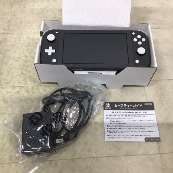 1 jpy ~ operation verification / the first period . settled Nintendo Switch Lite HDH-001 gray 