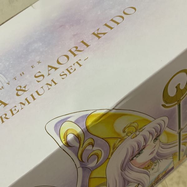 1 иен ~ нераспечатанный Saint Seiya Myth Cloth EX Saint Seiya .. - -tes Elysion сборник женщина бог atena& замок дверь . тканый ti Vine Saga premium комплект 