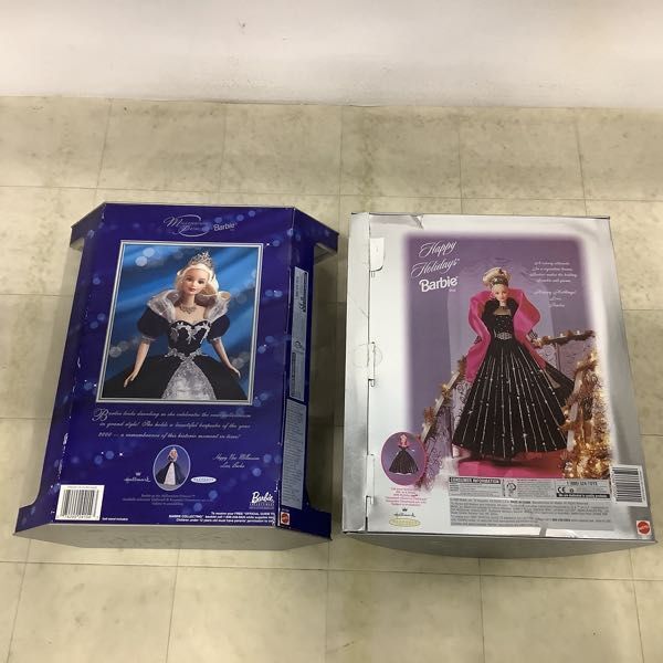 1 иен ~ нераспечатанный . Mattel Barbie 2000 год millenium Princess Barbie,1998 HAPPY HOLIDAYS Barbie Special Edition