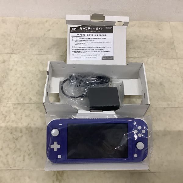 1円〜 動作確認/初期化済 Nintendo Switch Lite HDH-001 ブルーの画像2