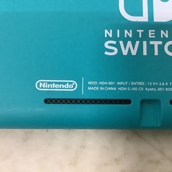 1円〜 動作確認/初期化済 箱無 Nintendo Switch Lite HDH-001 ターコイズの画像4