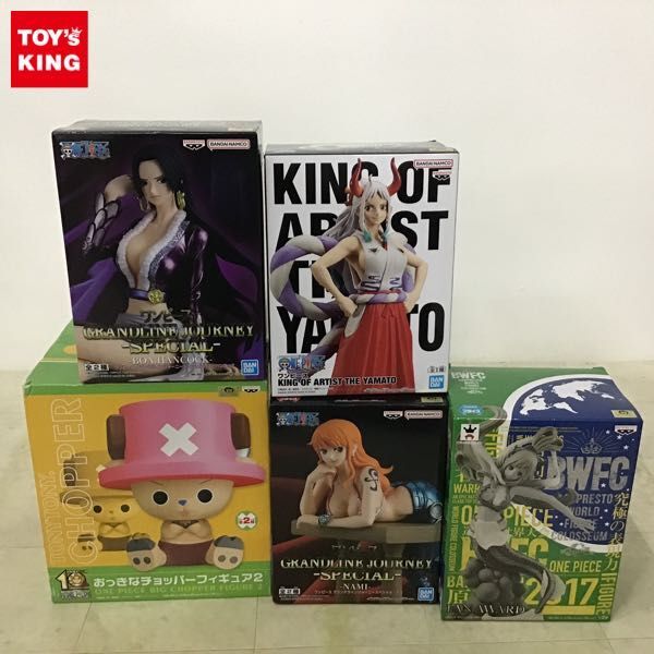 1 jpy ~ unopened ONE PIECE KING OF ARTIST Yamato BWFC structure shape .. on decision war vol.5 B Princess Shirahoshi prototype color ver. other 
