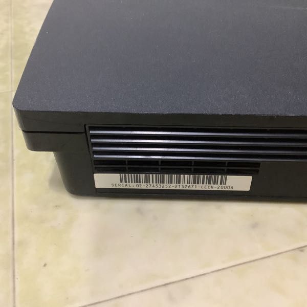 1円〜 箱無/動作確認/初期化済 PlayStation 3 本体 チャコール・ブラック CECH-2000A 2点の画像4