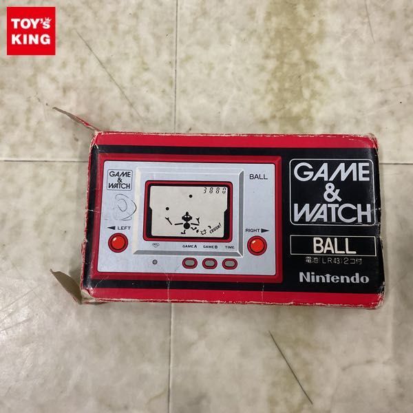 1円〜 欠品 ニンテンドー GAME&WATCH BALL AC-01 本体の画像1