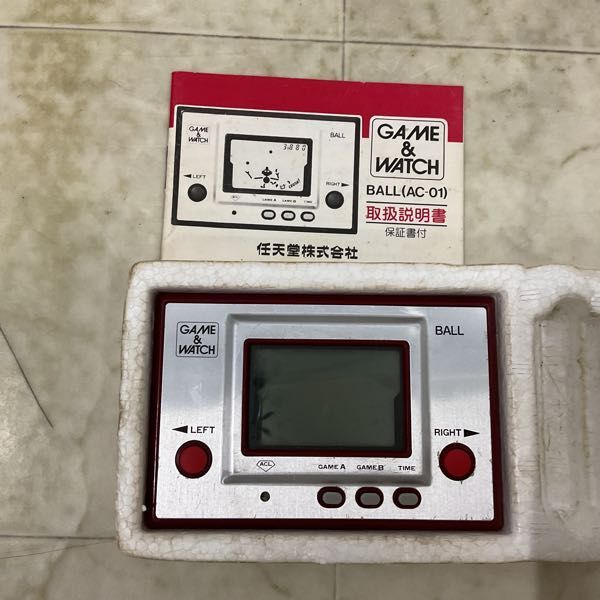 1円〜 欠品 ニンテンドー GAME&WATCH BALL AC-01 本体の画像2