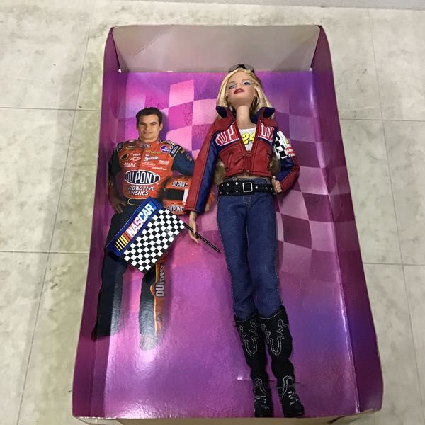 1円〜 マテル Barbie バービー Jeff Gordon NASCARの画像2