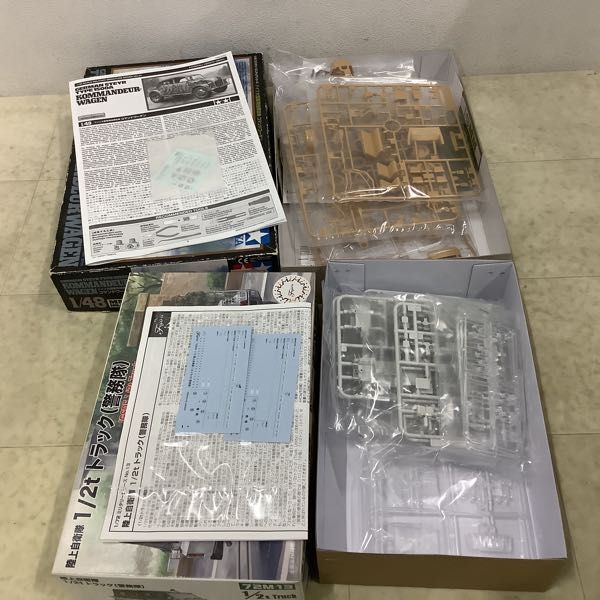 1円〜 フジミ 等 1/72 他 陸上自衛隊 87式自走高射機関砲 2両入り 陸上自衛隊 1/2tトラック 警務隊 他の画像2