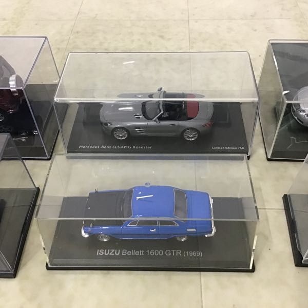 1円〜 ミニチャンプス他 1/43 ベントレー コンチネンタルGT、メルセデスベンツ SLS AMG ロードスター 等の画像3