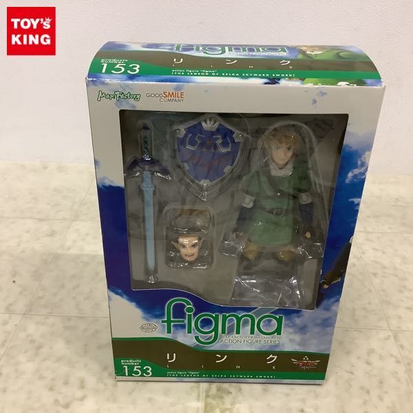 1円〜 未開封 figma 153 ゼルダの伝説 スカイウォードソード リンクの画像1