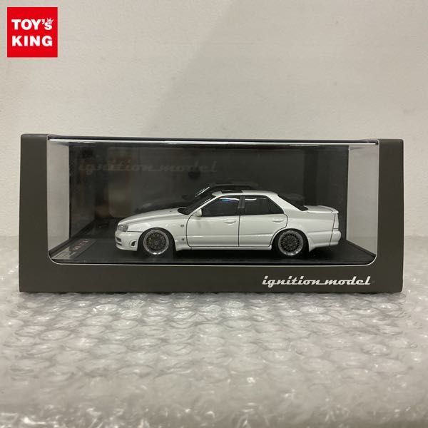 1円〜 イグニッションモデル 1/43 ニッサン スカイライン 25GT ターボ ER34 ホワイトの画像1