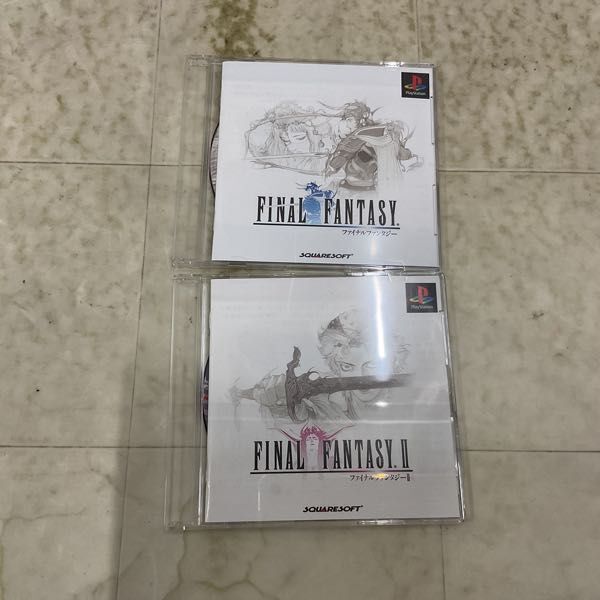 1円〜 PlayStationソフト ファイナルファンタジー I・II プレミアム パッケージの画像3